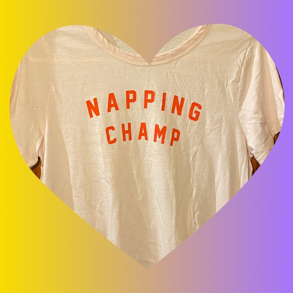 napping champ shirt